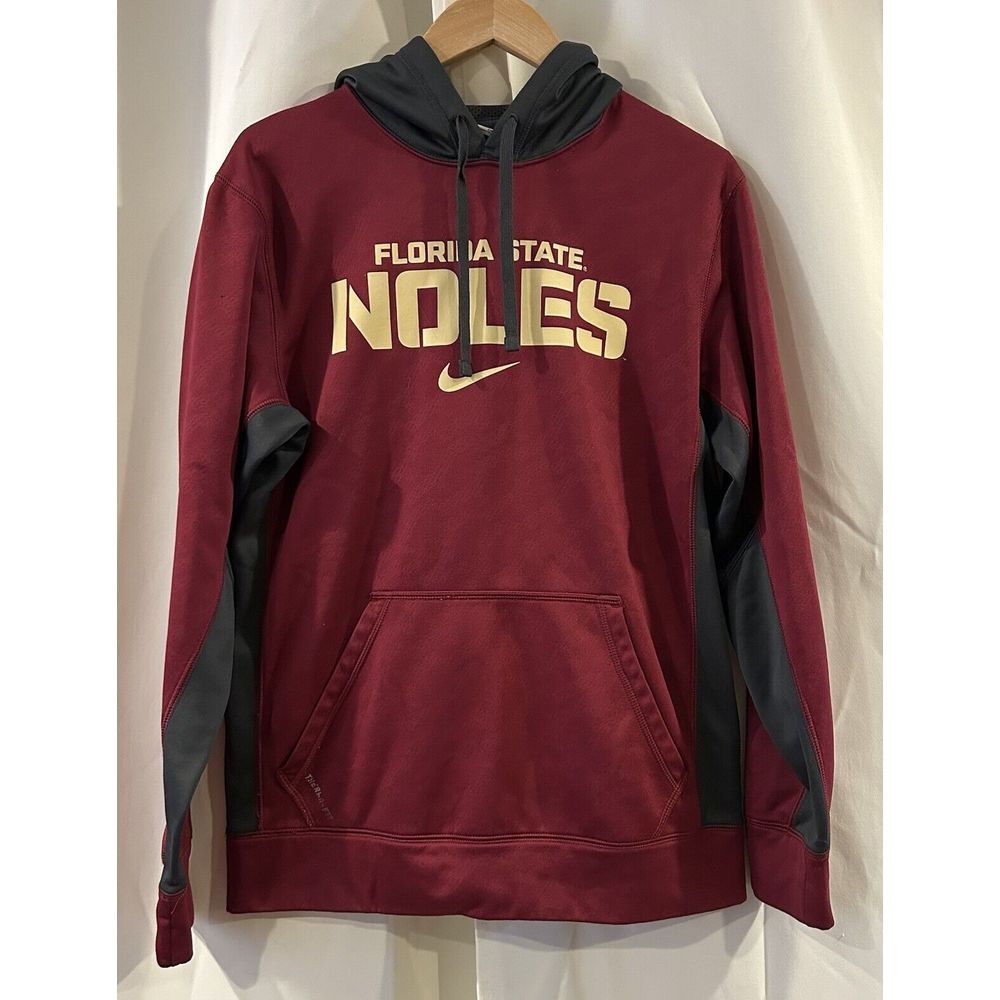 Florida State Seminoles Nike Men's Dri-Fit Pullover Hoodie Size Small